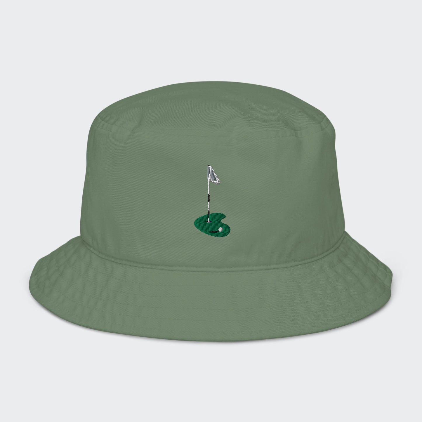 The Green bucket hat