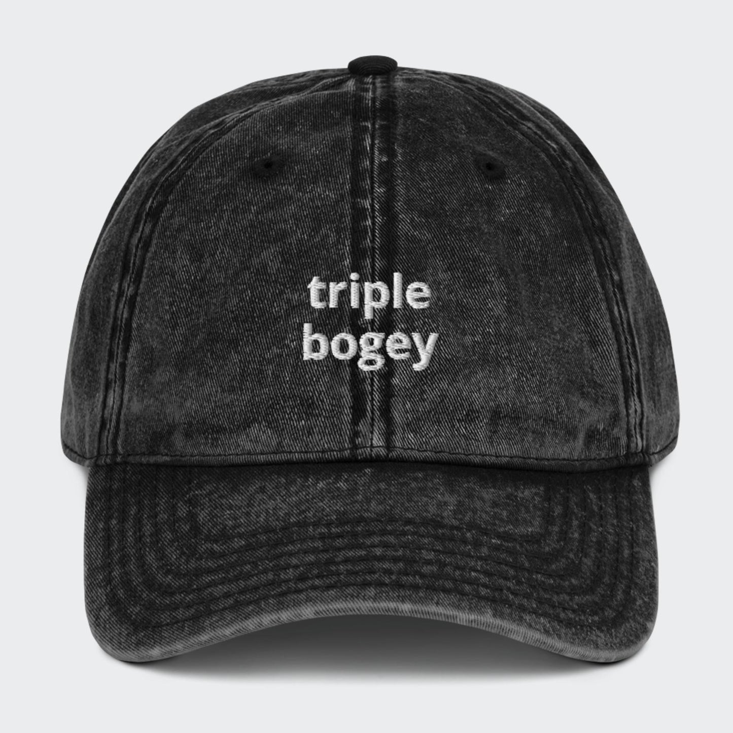 Triple bogey Vintage cap