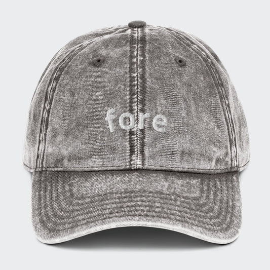 Fore Vintage cap