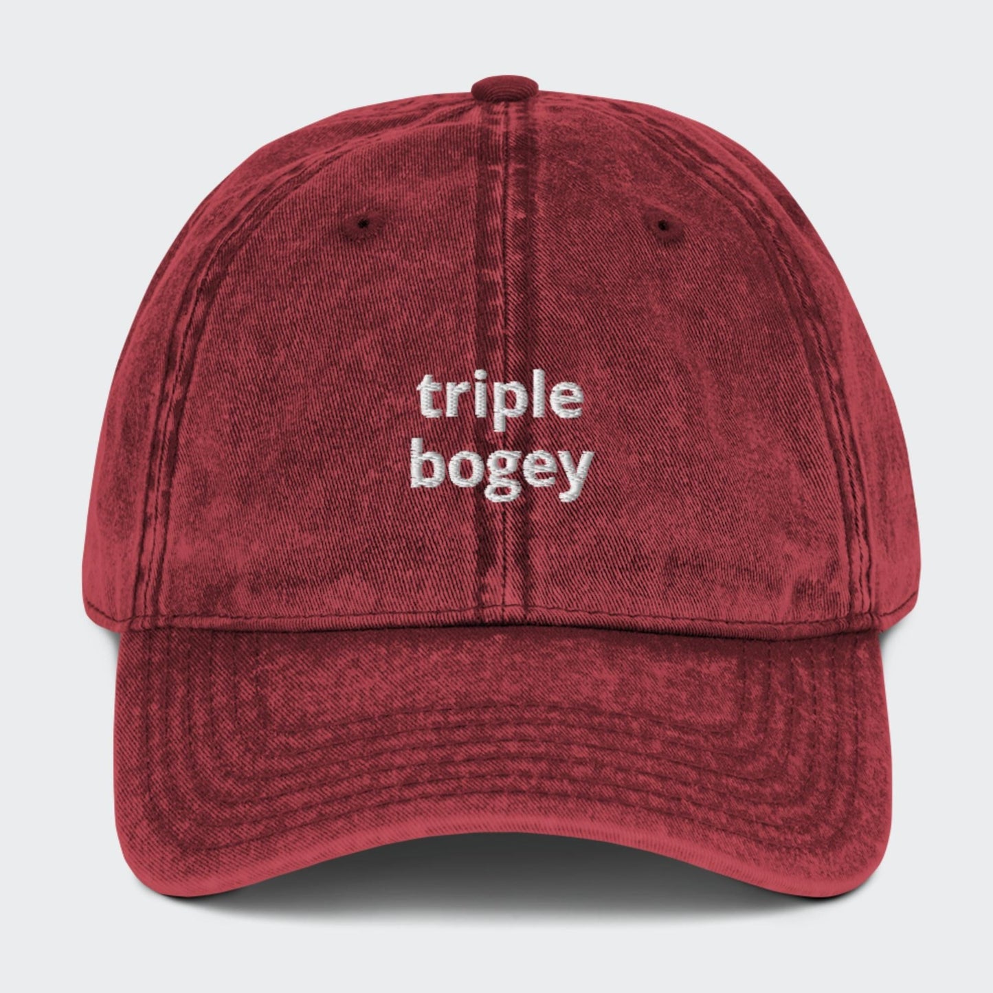 Triple bogey Vintage cap