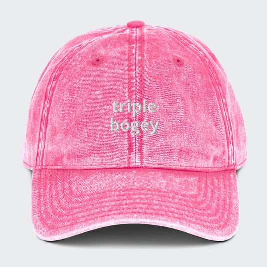 Triple bogey Vintage cap